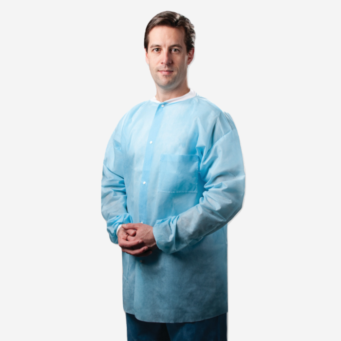 disposable midlength labcoats