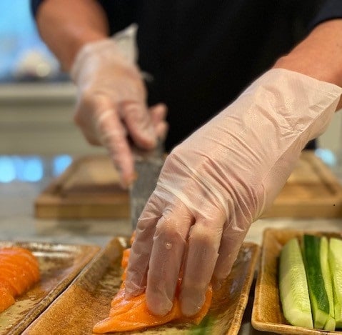 sushi glove