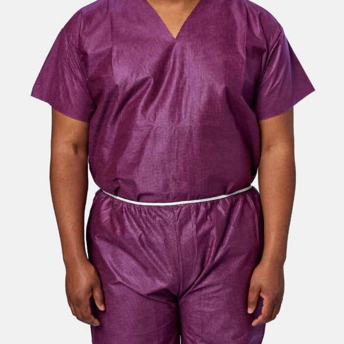 Tronex TCM245 - Comfort Series Disposable Scrub Shirt, Medical Grade - Image 4